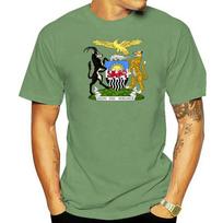 Federacijos Rodezija ir Nijasalandija herbo vėliavos marškinėliai vyrams t-shirts 5XL Grupinis marškinėlis M gray