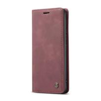 For Xiaomi 11T 11 Lite 13T Pro 12T Flip Case Redmi Note 13 Pro 4G 5G Leather Magnet Book Cover Note 12 Pro Plus 12S T 13 C Funda Xiaomi 13 Lite vyno raudonos spalvos