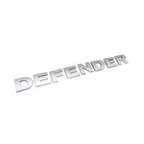 Automobilio priekinio variklio dangčio 3D ABS raidės Logotipas Pavadinimo plokštelės Lipdukas Tinka Land Rover Defender Priekinės emblemos Apdailos lipdukai Pakeisti sidabras