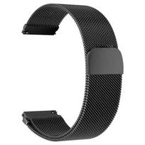 Kilpos dirželis Amazfit Bip 6 5 Bip6 išmaniajam laikrodžiui Magnetinis nerūdijančio plieno metalinis riešo apyrankės dirželis Amazfit Bip 6 priedams Amazfit Bip 6 juoda