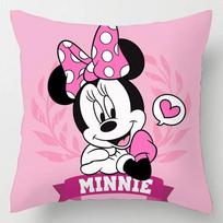 Disney Pelėnas Mikis Pelėda Mini Peliukas Pagalvės užvalkalas Anime Figūrėlė Pagalvės užvalkalas Žaislai Pagalvės užvalkalai Namų dekoracija Dovana 45x45cm 40cmx40cm white