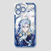 Genshin Impact telefono dėklas Samsung S25 S24 S20 S21 S22 S23 Plus Ultra S20 S21 S23 FE A16 Wanderer Neuvillette Furina dangtelis Samsung S21 Ultra