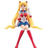 24cm Amžinosios Sailor Moon figūrėlės Anime Tsukino Usagi veiksmo figūrėlė Amžinoji Tiare PVC torto papuošimai Kolekcinis modelis Žaislai Dovanos beige