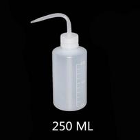 150/250/500 ml plastikinis suspaudžiamas ilgo lenkimo antgalis sultingų augalų laistytuvo butelis 250ml white
