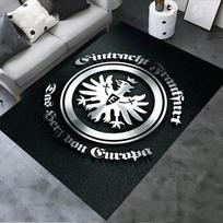 2025 Naujas Frankfurto futbolo kilimas svetainei, miegamajam, namų sofos dekoravimui, vaikų žaidimams, neslystanti grindų danga26 40x60cm( 15x23in ) gray