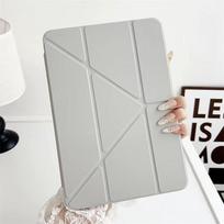 Skirta Redmi Pad 2 Pro 12.1 SE 11 8.7 K dėklas su atlenkiamu stoveliu mipad 7 8 pro 11.2 7s 6 5 pro 11 8.8 planšetiniam kompiuteriui su automatinio miego funkcija mi pad 6 pro 11 sidabras
