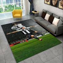 CR7 Ožys R-Ronaldo Futbolo Žvaigždės Kilimas Žaidimų Kambariui Miegamajam Svetainei Sofai Namų Dekoras, Vaikų Plotas Kilimas Neslystantis Grindų Kilimėlis 120x160cm
