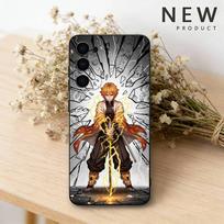 Anime Z-Zenitsu Agatsuma telefono dėklas Samsung S26,25,24,21,22,23,30,20,Ultra,Plus,Fe,Lite juodam minkštam dėklui Samsung S20fe