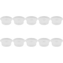 10 vnt. Greitpuodžio atsarginės plūdės vožtuvo tarpinės Universalus plūdės vožtuvo sandariklis Silikoniniai plūdės sandarinimo dangteliai Instant Pot white