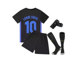 25--26 Bar S Black No. 10 Club Football Suit Children'S Suit Size 14-30 Size 18 size/110 blue