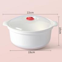 Microwave Oven Special Box Heated Soup Pot Rice Steamed Hot Steamed Buns With Lid Food Grade Lunch Box Preservation Box tamsi chaki spalva