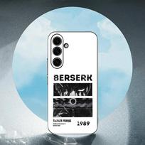 Berserk-k Samsung Galaxy S23 S24 S25 Ultra S22 Plus S21 Juodas Minkštas dėklas Vandeniui atsparus Minkštas dėklas SamsungS22 5G gray