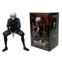 Latest Ken Kaneki Sitting Figure Tokyo Ghoul Statue Action Figure PVC Statue Collection Model Playthings Gifts