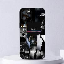 Damso reperio telefono dėklas, skirtas iPhone 15,14,13,12,11,Plus,Pro Max,XS,X,XR,SE,Mini,8,7, minkšto silikono, juodas dangtelis iPhone13mini