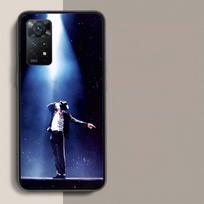 Michael Jackson dėklas telefonui Xiaomi Redmi Note 12 Pro Plus 5G 12S 11 11E 11T Pro 10 9 8 7 11S 10S 4G 9T 8T 9S Capa Coque Dangtelis Redmi Note 11(11S)4G blue