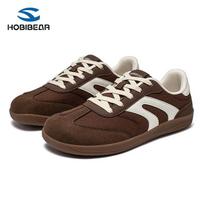 HOBIBEAR Basakojų Batai Nulinis Kritimas Plati Madingi Sportbačiai Moterims & Vyrams Unisex Minimalistiniai Bėgimo Sportbačiai 42 black