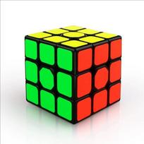 QIYI Greičio Magijos Kubas 3x3x3 4x4x4 5x5x5 Dėlionė Juodi Lipdukai Magijos Kubas Švietimas Mokymasis Cubo Magico Žaislai Vaikams Vaikams red