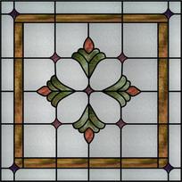 Matiniu vitražiniu stiklu langų plėvelė, individualus privatumas, statinis prilipimas, vintažiniai spalvingi lipdukai, dušo stoglangis, namų dekoras (as the picture,30X30cm)