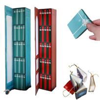 Mini Book Ornament Advent Book Lovers Gifts Calendar Books Lovers Gifts Advent Calendar with 24 Book Gift Holiday Decorations AS SHWON blue