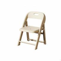 Sulankstoma dušo kėdutė su atlošu, taupanti vietą, sėdynė voniai pagyvenusiems žmonėms, Khaki White 25CM