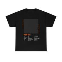 Kanye West Donda T-Shirt | Rap Tee | Short-Sleeve Unisex Black Vintage Style Donda Graphic T-Shirt 4XL black