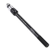Reguliuojamas per ašį dviračio adapteris per ašį Dviračio priekabos konversija M12 x 1.0 black