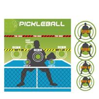 Pickleballs Rebounder Trainings Aid Pickleballs Dink Wall Pad Nonslip Pickleballs Practice Tool Indoor Outdoor Home 1 black