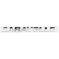 Automobilio bagažinės modelio numerio raidės žodžiai logotipas lipdukai Volkswagen VW CARAVELLE T2 T3 T4 T5 T6 automobiliui emblemos lipdukai QV2 sidabras