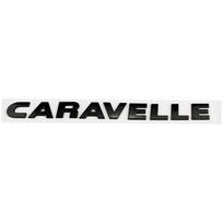 Automobilio bagažinės modelio numerio raidės žodžiai logotipas lipdukai Volkswagen VW CARAVELLE T2 T3 T4 T5 T6 automobiliui emblemos lipdukai QV2 black
