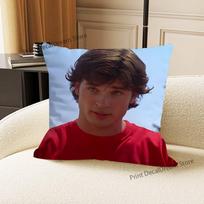 T-Tom Welling Pagalvėlės Dangalas Miegamojo, Automobilio, Kavos Baro, Kambario ir Svetainės Sofos Dekoratyvinės Pagalvės Dangalas 30cmx30cm(12x12Inch)