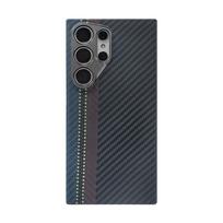 For Samsung Galaxy S24 Ultra 100% Kevlar Aramid Carbon Fiber Case  With Magsafe Luxury Cover Magnetic Ultra-Thin Phone Back Case Galaxy S24 Ultra black