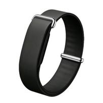 1 vnt. PU odos keičiama juostelė „Fitbit Air“ minkšta kvėpuojanti sportinė apyrankė reguliuojama fitneso sekimo laikrodžio aksesuaras A1 black