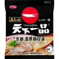 Sapporo Ichiban Meiten no Aji Tenkaippin Kyoto Noko Torikotsu Paiton Bag Noodles 105g 10 packs white