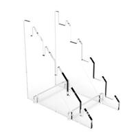 Knife Stand Clear Acrylic Pocket Knife/Camp Survival Knife Stand Storage Racks   Accessories white