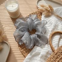 Elegant Rhinestone Lace Hair Tie - French Fairy Style