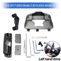 Ekrano sukimosi laikiklis Tesla 2017-2024 Model Y Model 3 Sūkurinė tvirtinimo sistema Highland Ekranas Sukimosi rinkinys Monitoriaus sukimosi laikiklis gray