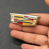3D Metalinis Automobilio Emblema Sparno Šoninė Galinė Bagažinės Ženkliukas Lipdukas Cadillac Escalade DTS SRX XT5 XTS ATS BLS CT4 CT5 CT6 CTS SLR SLS brown
