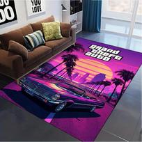 GTA kilimėlis svetainei, miegamajam, namų sofos dekoravimui, vaikų žaidimų neslystantis grindų kilimėlis 80x120cm( 31x47in)