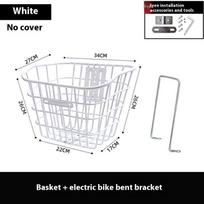 1 Set Bike Cargo Storage Rear Front Basket Extra Large Student Bicycle Rear Basket Bookbag Holder Cycling Equipment Accessories A6