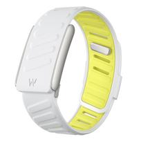 Suitable for Whoop 5.0 Dual Color Silicone Sports Strap PEAK/LIFE with Titanium U-Shaped Metal Frame MG Replacement Wristband Wi yellow