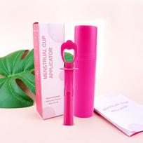 Plastikinis menstruacinis diskas Menstruacinė taurelė Stipriklis Nešiojamas Medicininis Moteriškos higienos produktas Apsauga nuo pratekėjimo Menstruacijos Box