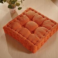 Storos kukurūzų vilnos tatami sėdynės biuro kėdė sofa pagalvėlė minkštas kilimėlis pagalvė žiemai biuro baro namų dekoras 38X38CM oranžinė