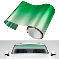UV apsauga nuo automobilio priekinio stiklo saulės plėvelės tamsintas lipdukas Spalvoti langų folijos stogeliai nuo saulės Automobilių priedai 20cm*150cm žalia