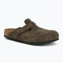 Šlepetės BIRKENSTOCK Boston Suede Leather thyme
