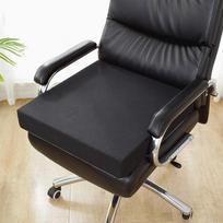 Didelio tankio kempinė sofos pagalvė Lininė pagalvėlė kėdė nugaros pagalvėlė storis 5 cm kvadratinis biuro kėdės kilimėlis 40*40cm gray