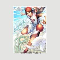 Kuroko krepšinio plakatas baltai padengtas popierius Sportas Anime menas Tapyba Paveikslėliai Sienos lipdukai Svetainės apdaila Namų dekoras 30x21cm gray