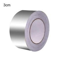 1 Ritinti karščiui atspari, storesnė aliuminio folijos lipni juosta Praktiška vandeniui atspari lipni juosta namams 3cm gray