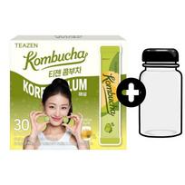 Teazen Kombucha Powder 6 skoniai 30T / citrina, citrina, ananasai, persikai, mango gvajava, blizganti muškieta Koream Plum30t++bottle beige