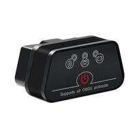 Vgate iCar2 ELM327 obd2 bluetooth Kodų Skaitytuvas OBD OBD2 Automobilio Diagnostikos Įrankis Auto Diagnostikos Skenavimas android įrenginiui OBDII protokolams ELM 327 V2.2 juoda