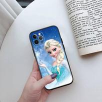 ED39 Olaf Elsa Anna Telefono dėklas iPhone 6 6s 7 8 11 12 13 14 15 XS Pro Max XR X SE Samsung S20 S21 S22 S23 S24 FE Ultra Plus Lite S21S A55 Samsung S24 Ultra rusvai geltona